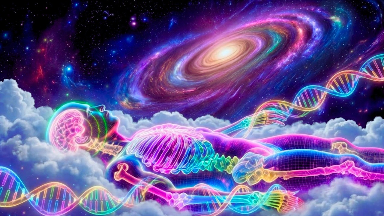 432Hz - Alpha Waves Heal the Whole Body, Massage the Brain While You Sleep - Relieve Stress, Anxiet