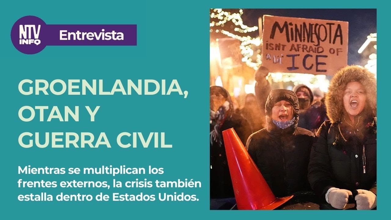 🌍❄️ Del Ártico a Minnesota: la crisis externa e interna de Estados Unidos