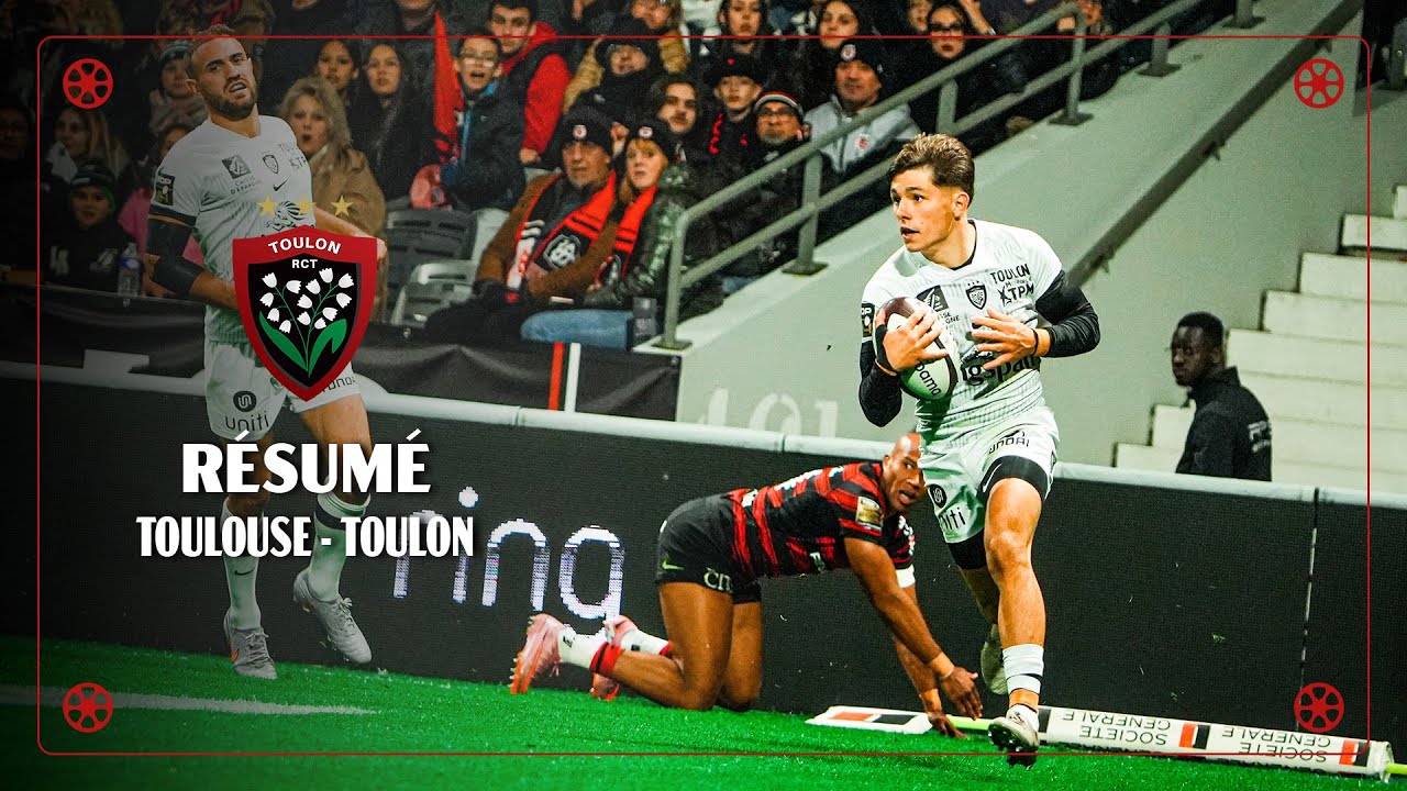 Le résumé de Toulouse / Toulon - Top 14 2025-26 (J8)