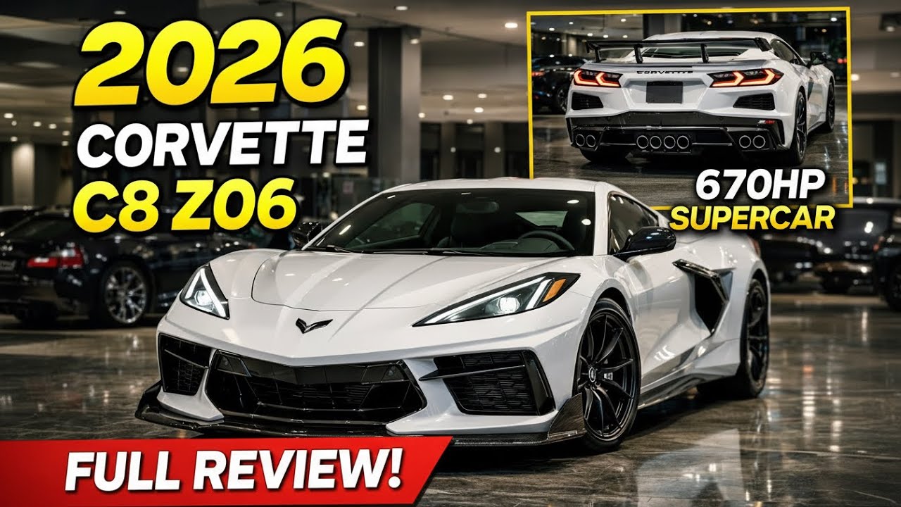 Corvette C8 Z06 2026 Review – 670HP American Supercar