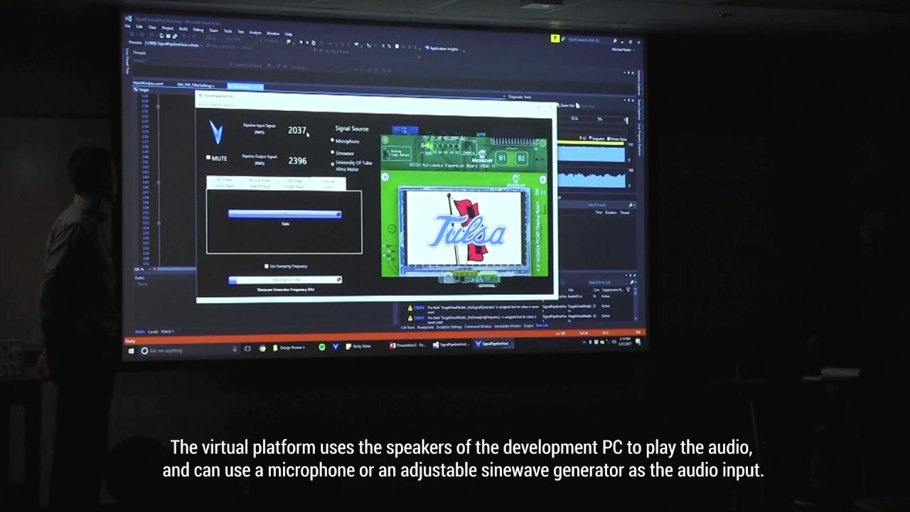 Virtuoso Audio DSP Example Project - TU Senior Design 2017