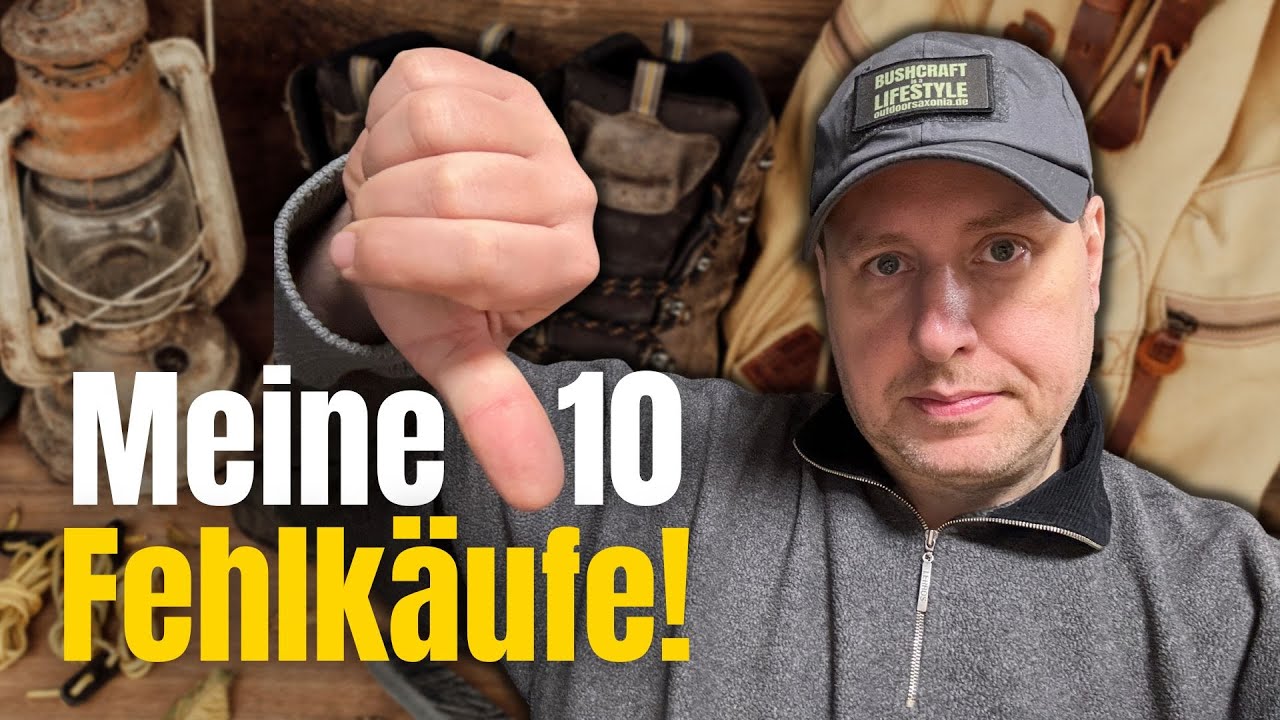 Flop 10 meiner Ausrüstung - Was funktioniert gar nicht!