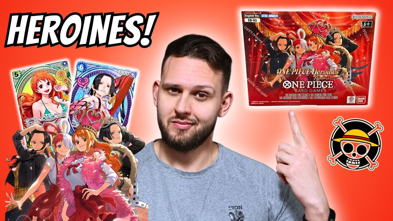 ONE PIECE EB-03 HEROINES EDITION Booster Box Opening!