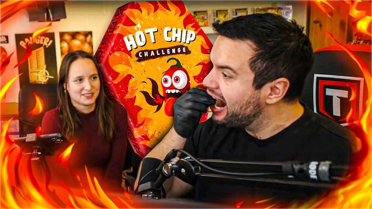 TrilluXe isst den schärfsten Chip der Welt! 🔥 One Chip Challenge