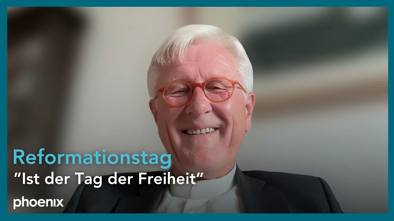 phoenix tagesgespräch mit Heinrich Bedford-Strohm u.a. zum Reformationstag am 31.10.25
