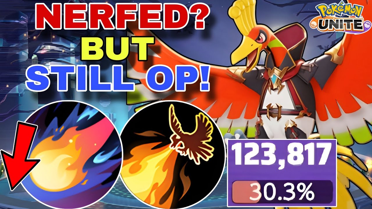 This Is Why HO-OH Still Feels Broken Even After these Nerfs! | Pokemon Unite