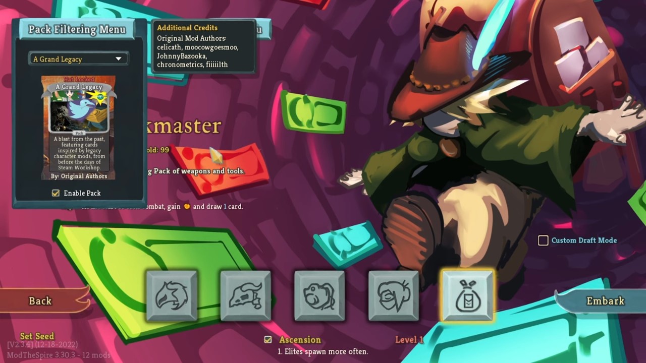 Slay the Spire Mods: Packmaster Run 17