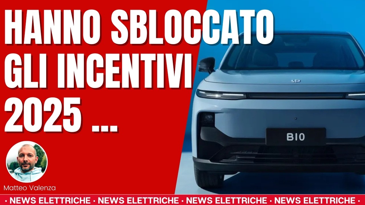 INCENTIVI auto elettriche 2025 CI SONO BELLE NOVITA'