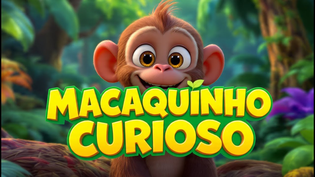 Macaquinho Curioso | Música Infantil Educativa sobre Curiosidade e Aprendizado