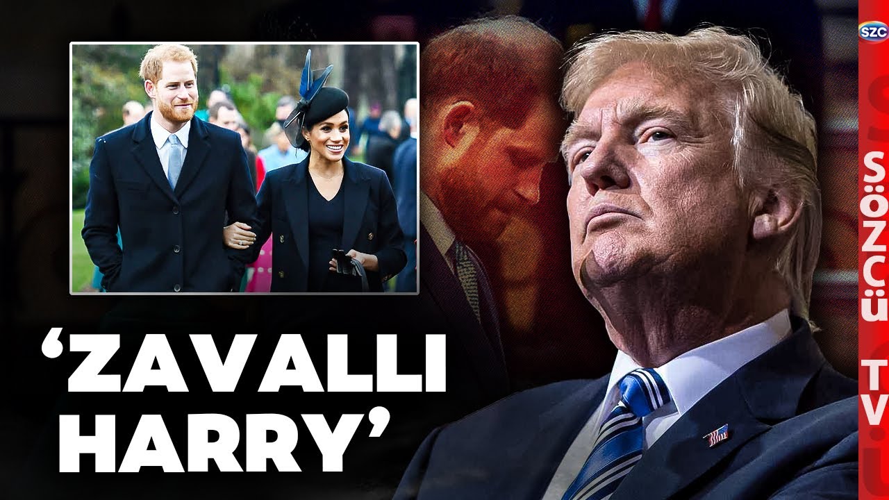 Trump Yine Yaptı Yapacağını! Prens Harry ve Meghan Markle'ye Sınır Dışı Tehditi!