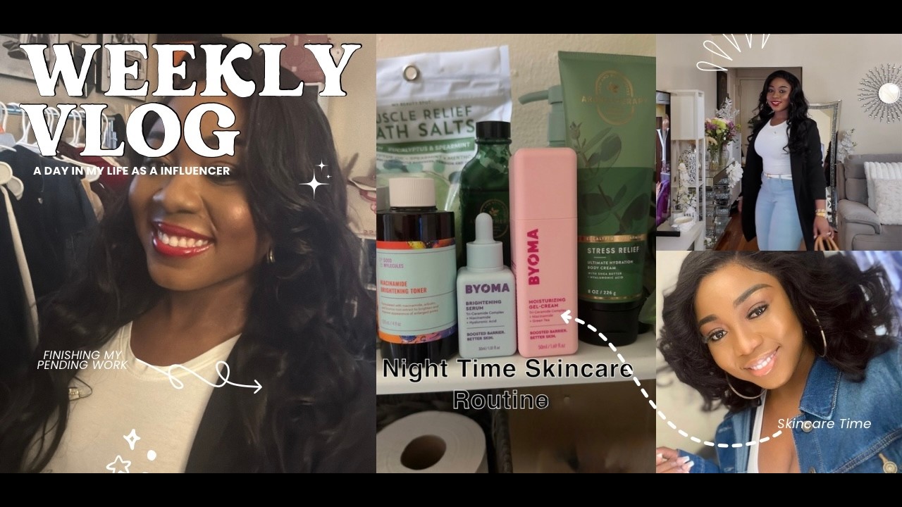 Weekly Vlog | New Nails | Early Workout | Fashion Haul