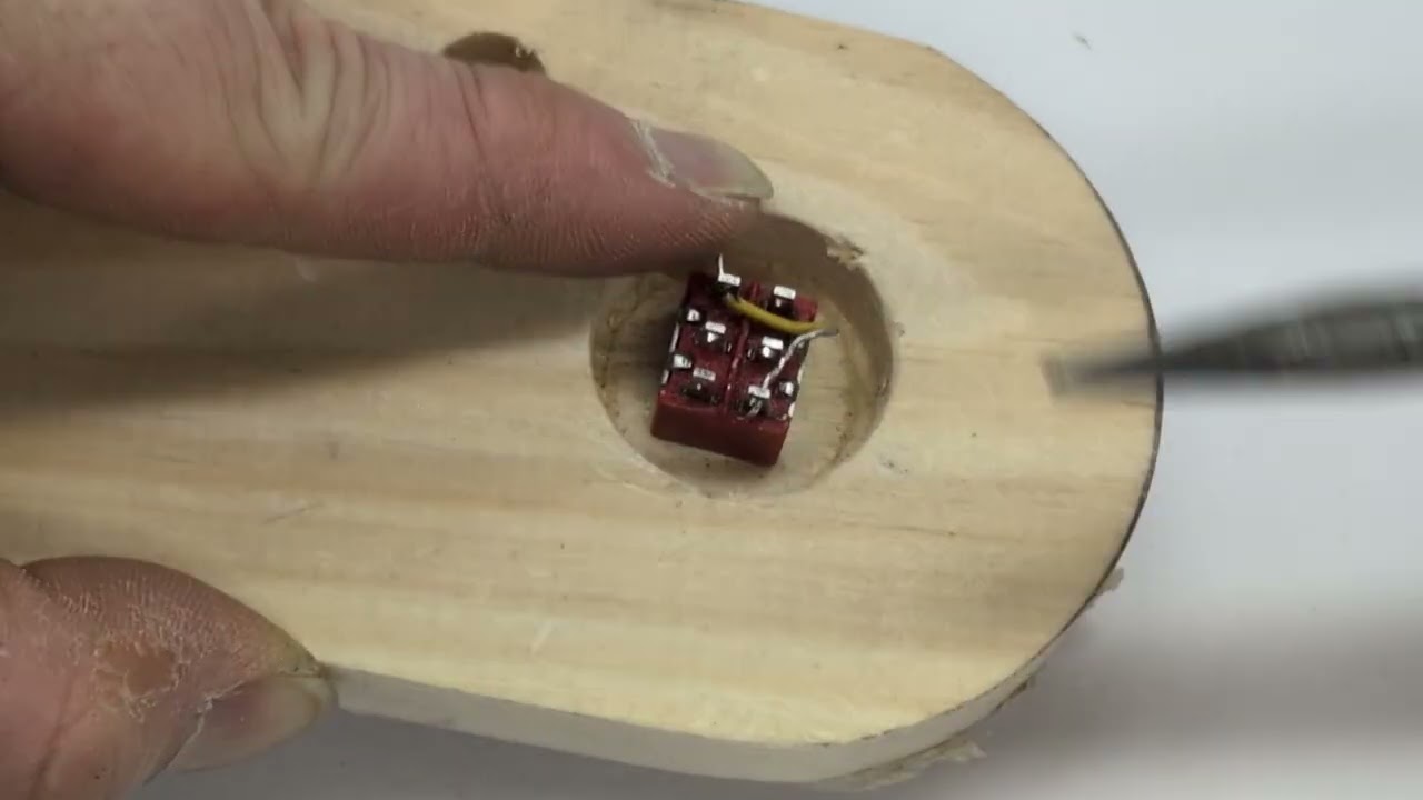 Sumobot 1: Attaching Solid Core Wires to Remote