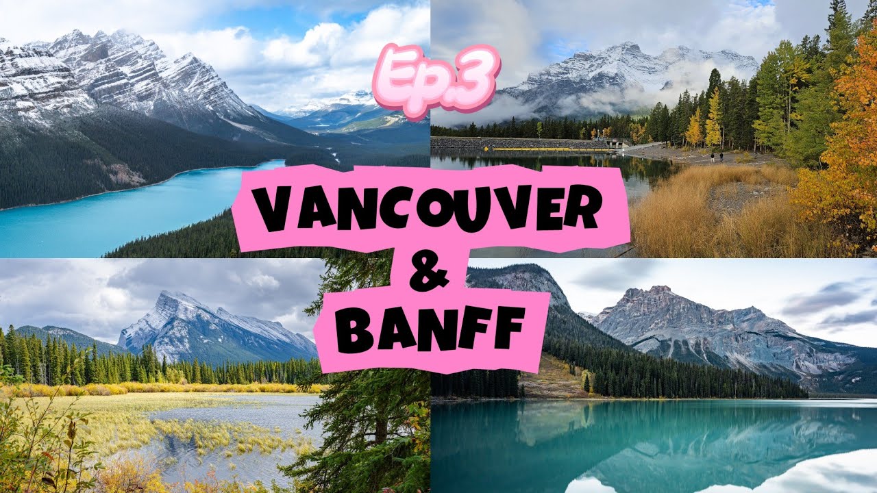 花8小時自駕來Banff…結果最想念的是晴天 | 訂了山頂絕景餐廳，一場雨全毀了 | Banff湖泊美到不像現實！Peyto、Emerald、Minnewanka⋯看到審美疲勞