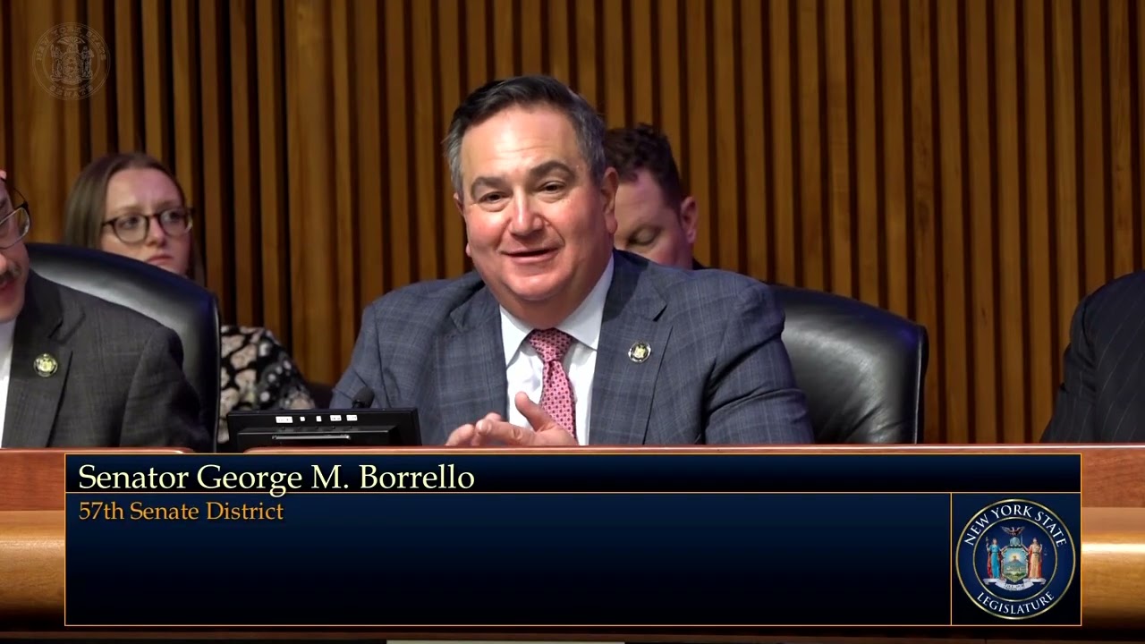 Senator Borrello Questions DEC Commissioner on Wetlands Regulations