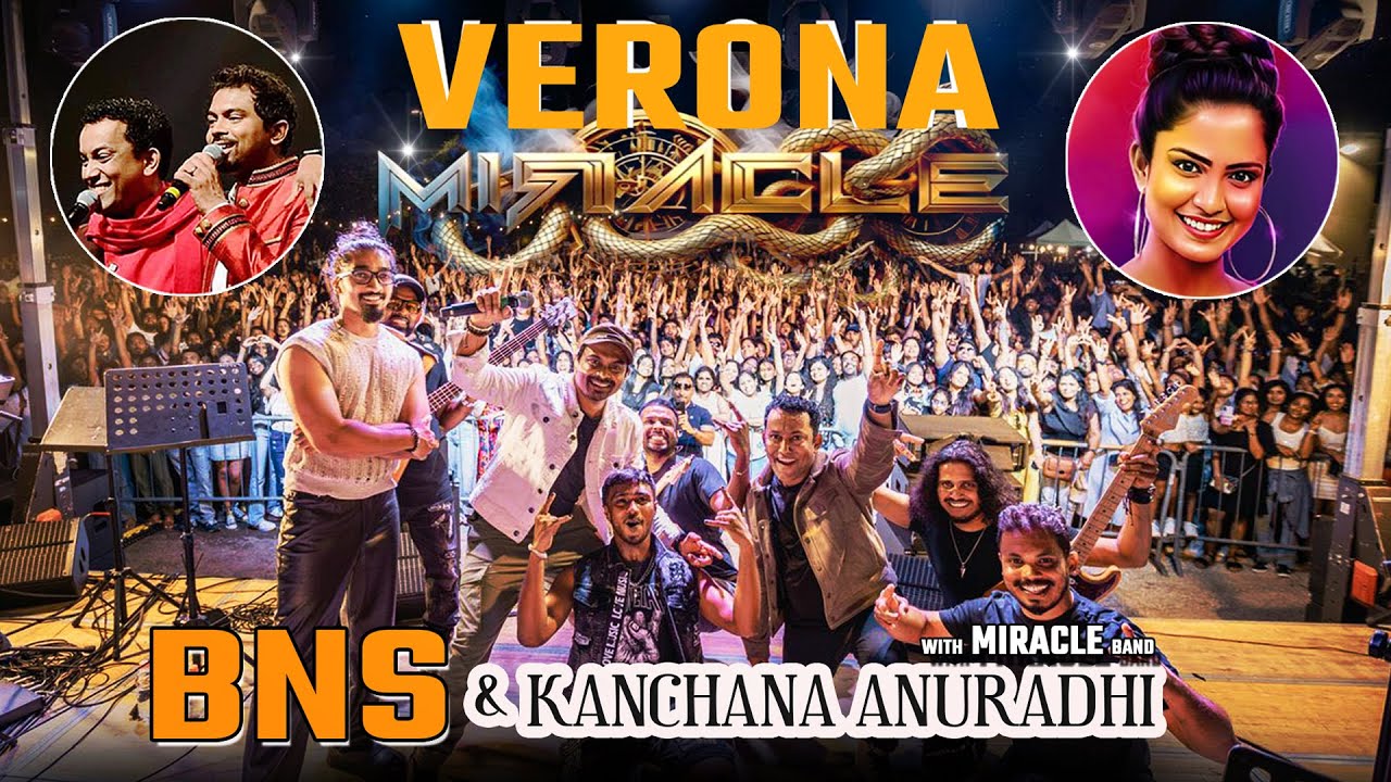 BNS Live In Concert Verona With Kanchana Anuradhi And Miracle Band