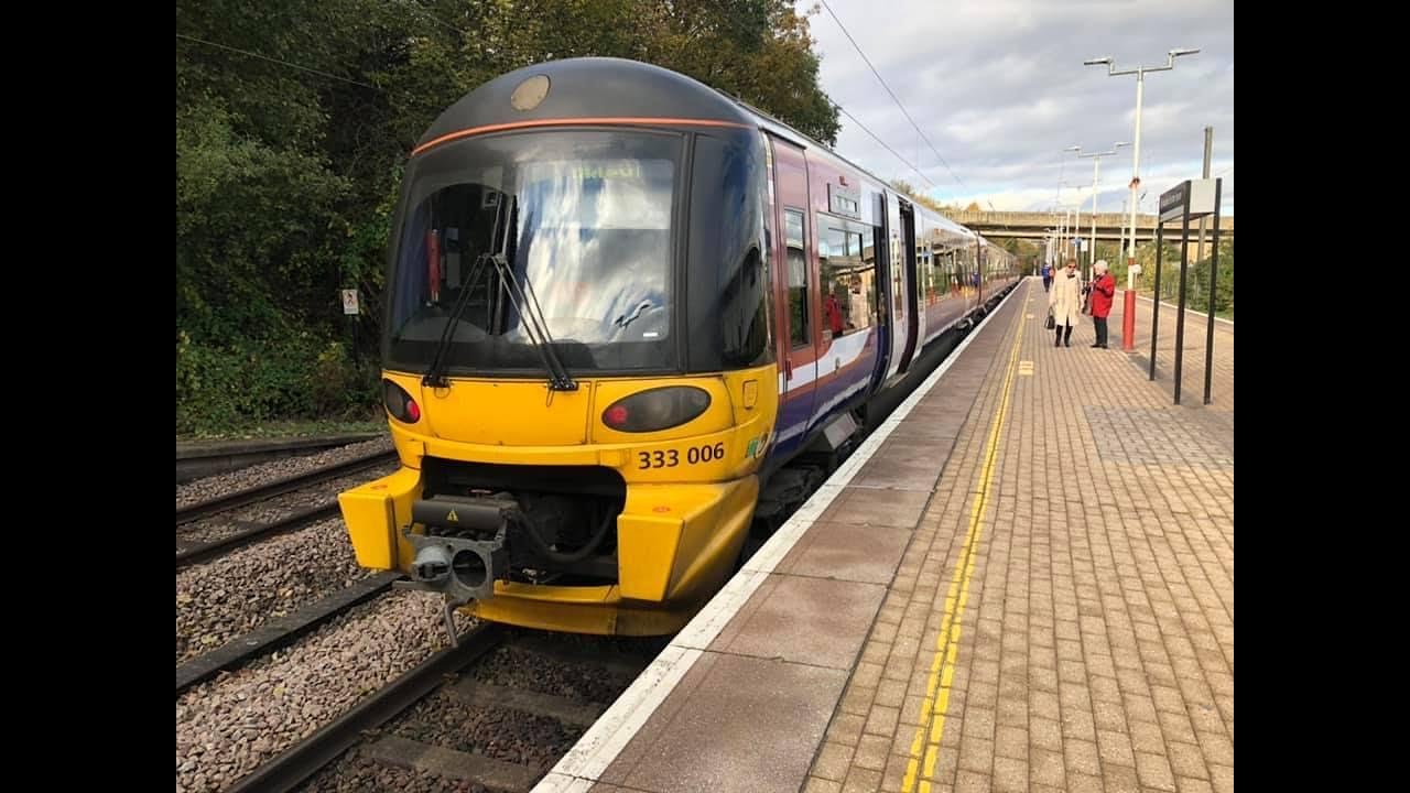 Northern 333 Trains - Bradford Forster Square to Ilkley Rail Ride