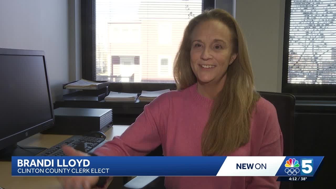 Democrat Brandi Lloyd reveals her excitement to be Clinton County's first female clerk, honoring ...