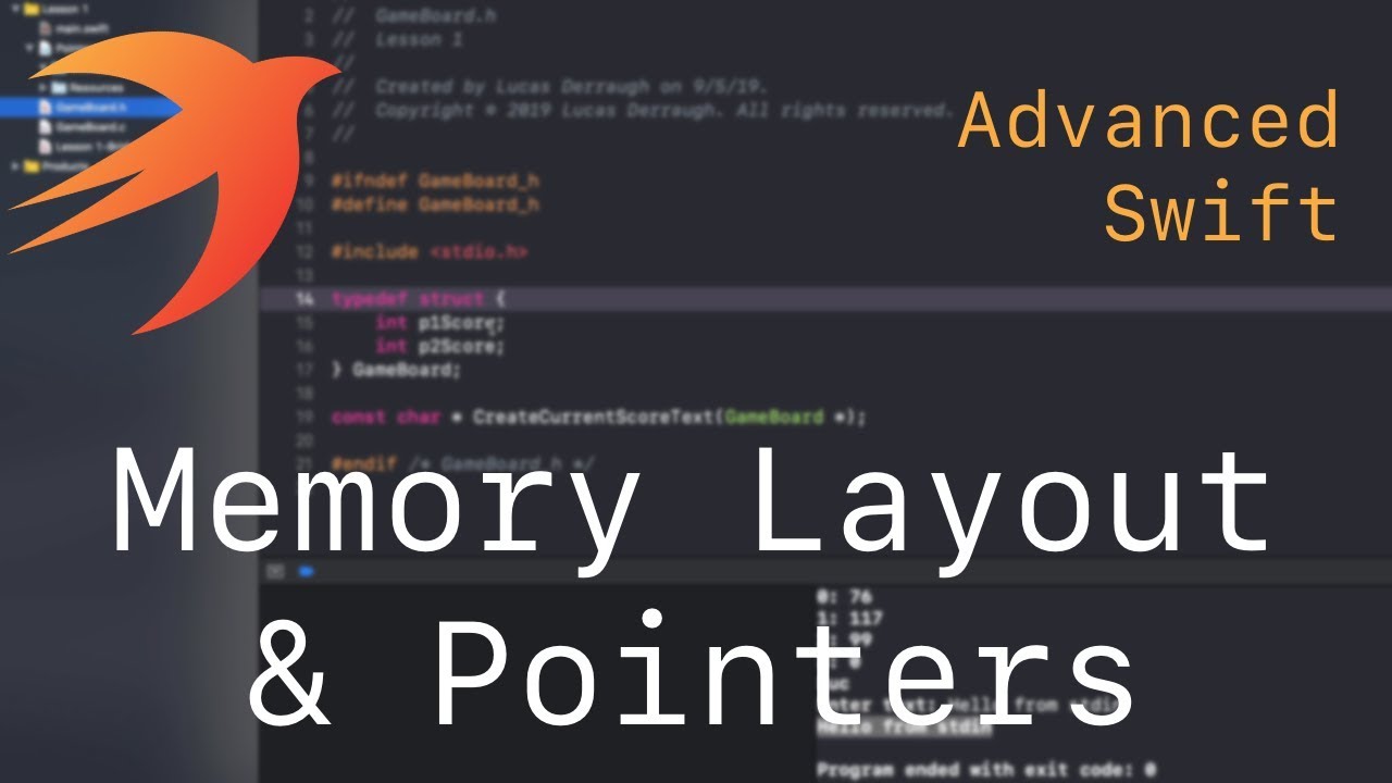 Advanced Swift L1 - Memory Layout & Pointers