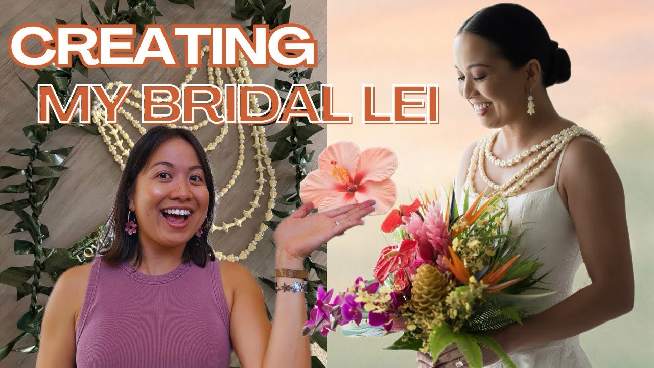 Creating My Bridal Lei | A DIY Wedding Keepsake
