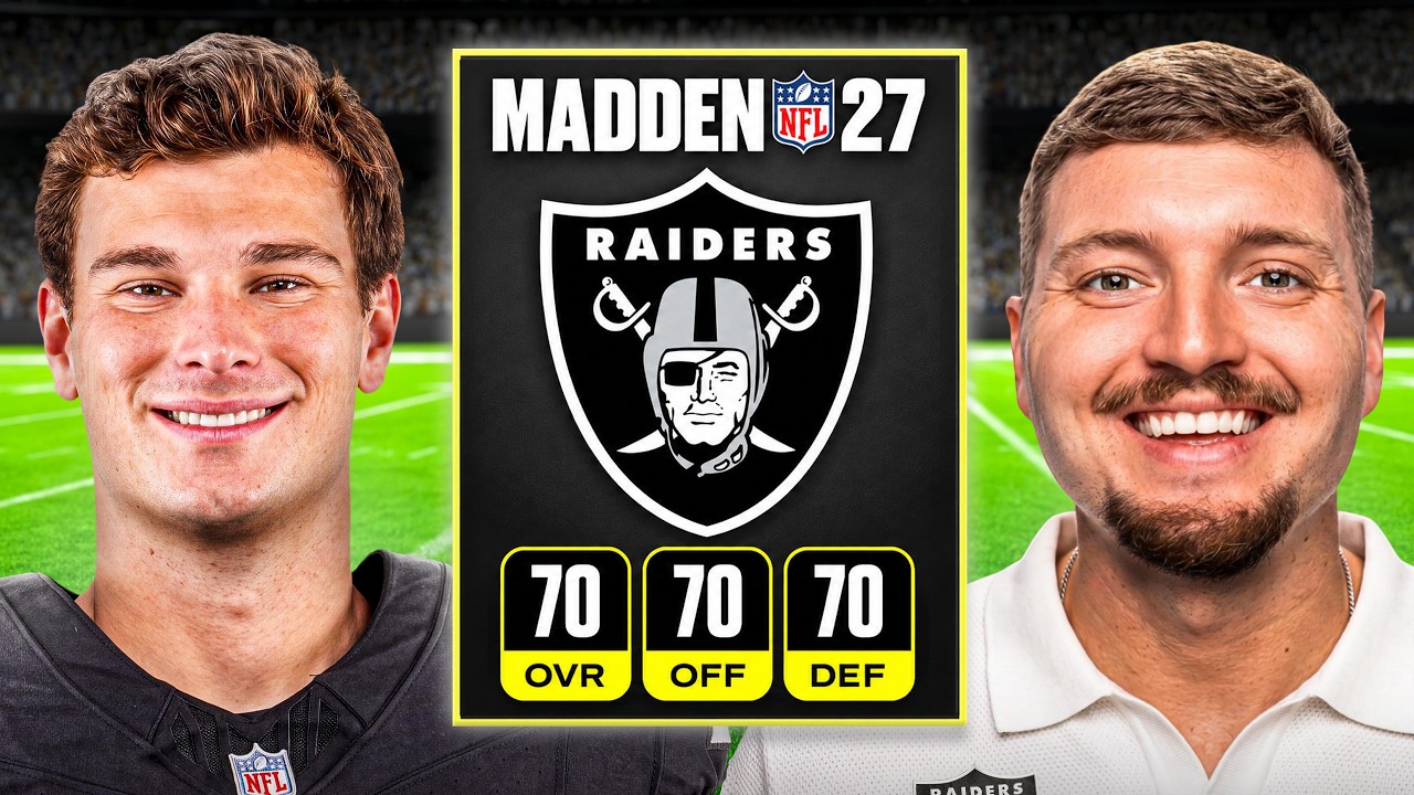 Rebuilding the Raiders on MADDEN 27!