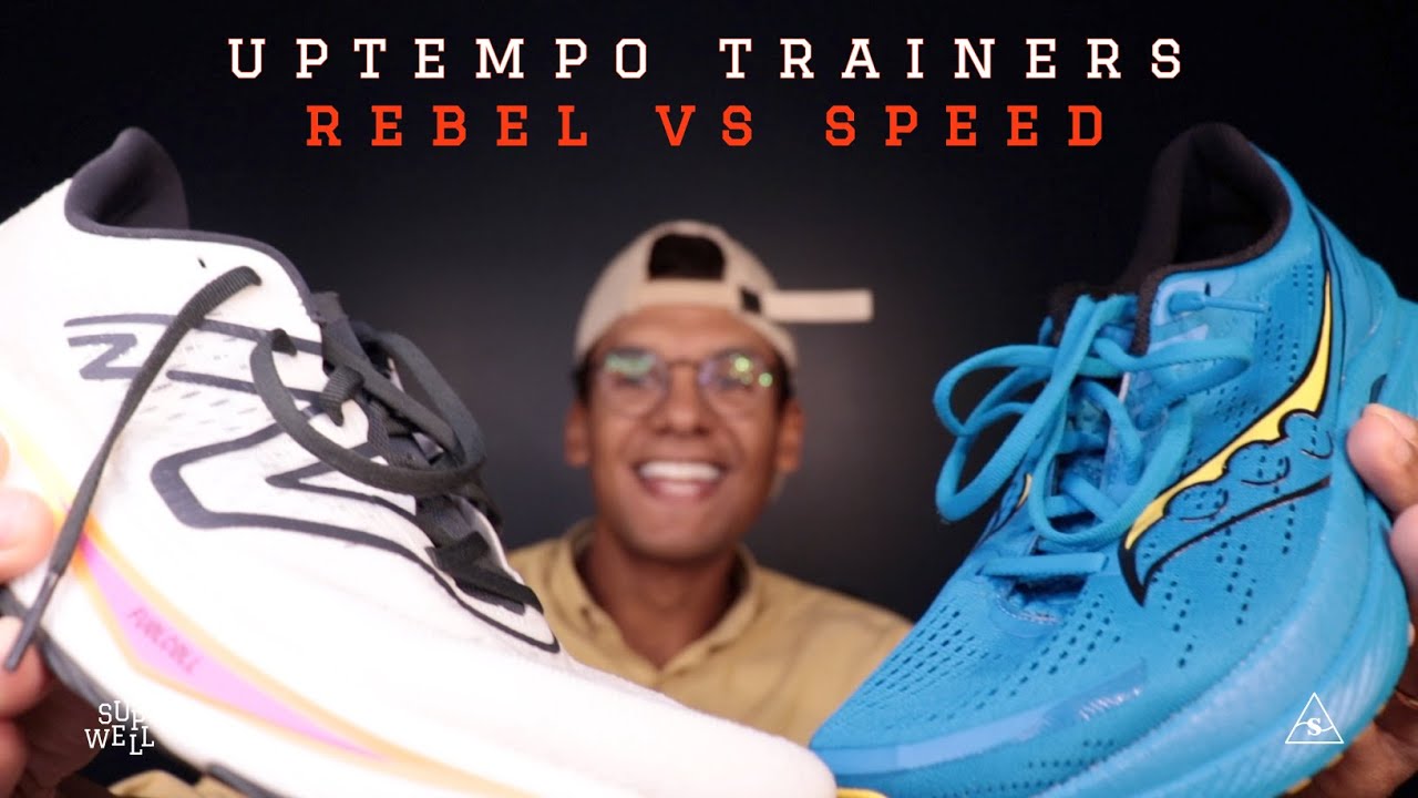 Comparing the Best Uptempo Training Shoes |  Saucony Endorphin Speed 3 vs New Balance Rebel v3