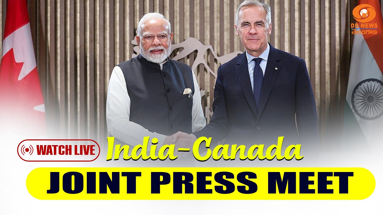 LIVE: PM Modi, PM Carney of Canada attend joint press meet at Hyderabad House | New Delhi