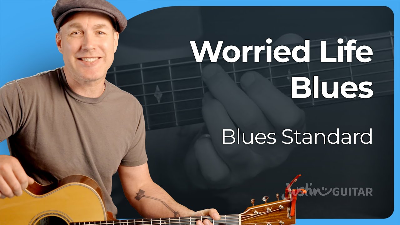 Урок игры на гитаре Worried Life Blues | 8-тактовый блюзовый стандарт