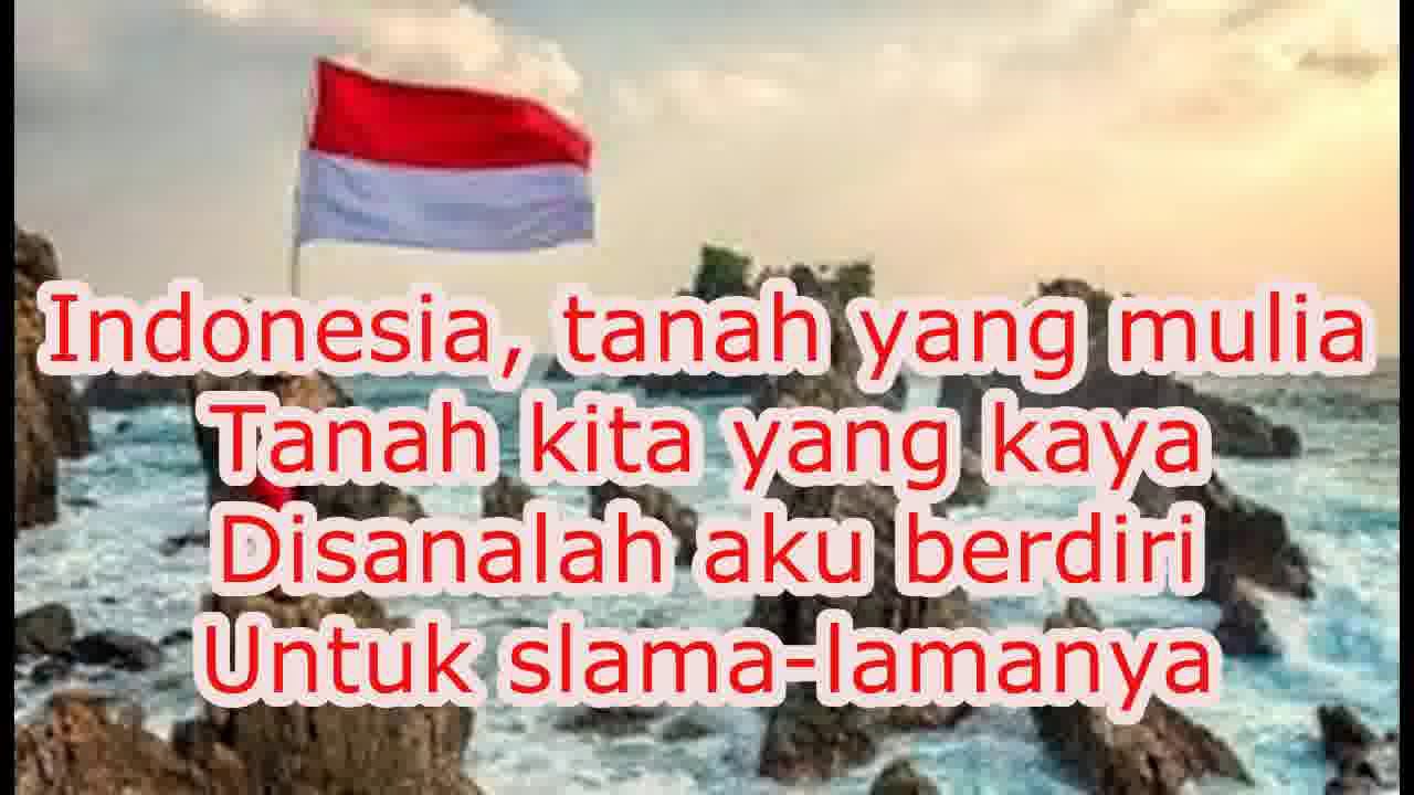 lirik lagu indonesia raya 3 stanza