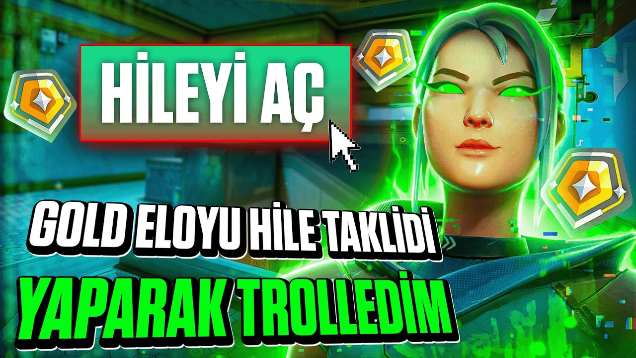 GOLD ELO'YU HİLE TAKLİDİ YAPARAK TROLLEDİM!