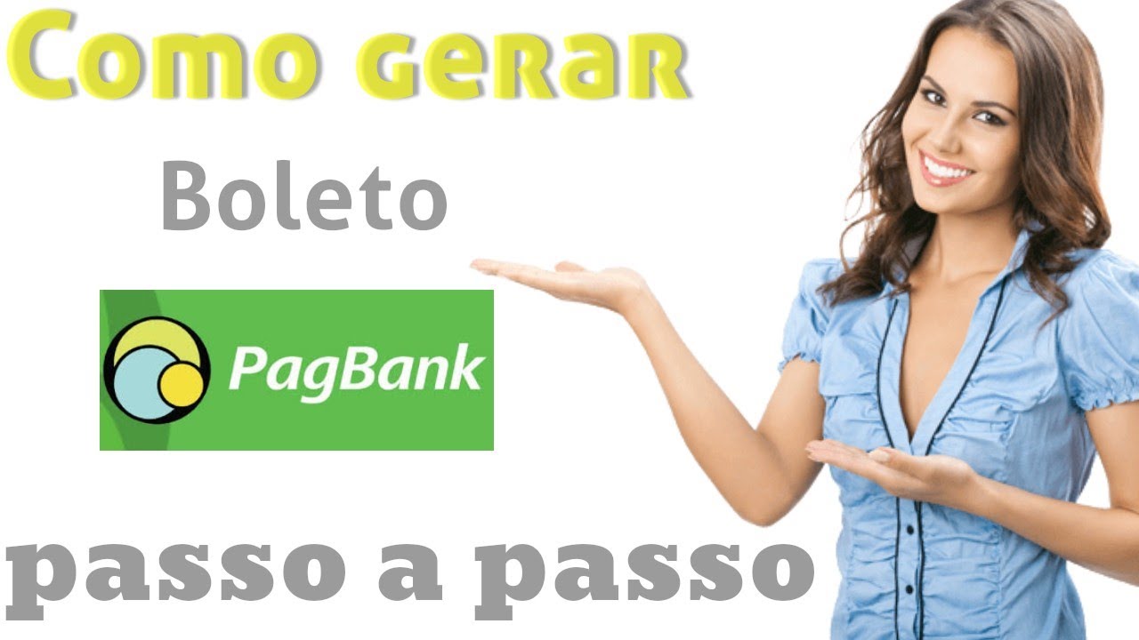 COMO GERAR boleto para pagamento na conta digital PAGBANK passo a passo