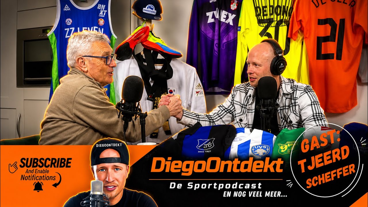 Aan de keukentafel met Tjeerd Scheffer over Leiden marathon, ZZ Leiden, sport en ondernemen