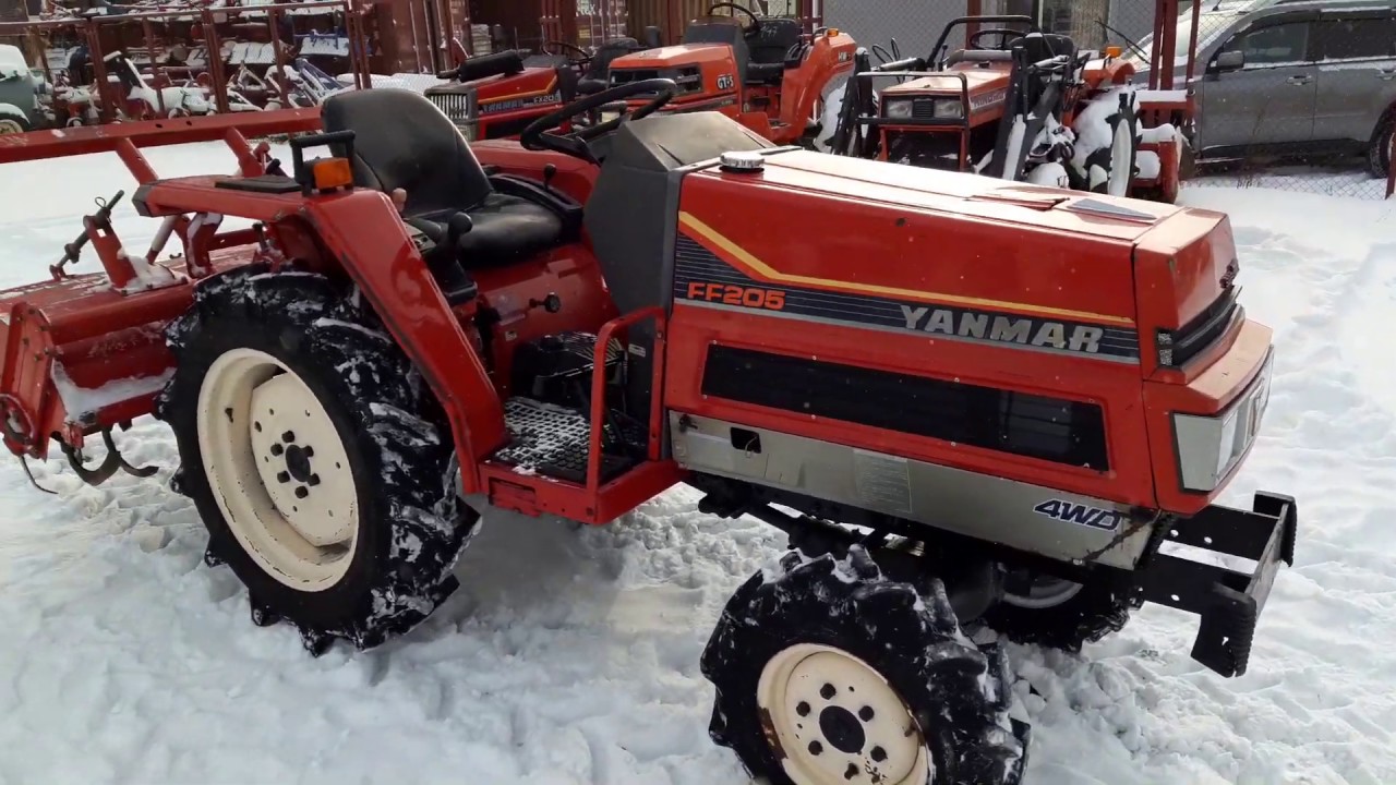 Дизельный трактор Янмар 23 л с