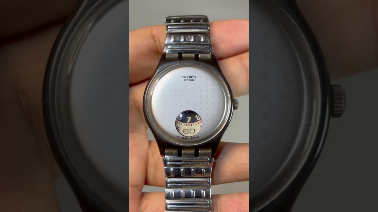 Часы Swatch Silver Plate #редкиечасы #винтажныечасы #востребованныесекунды #коллекциячасов #уника...