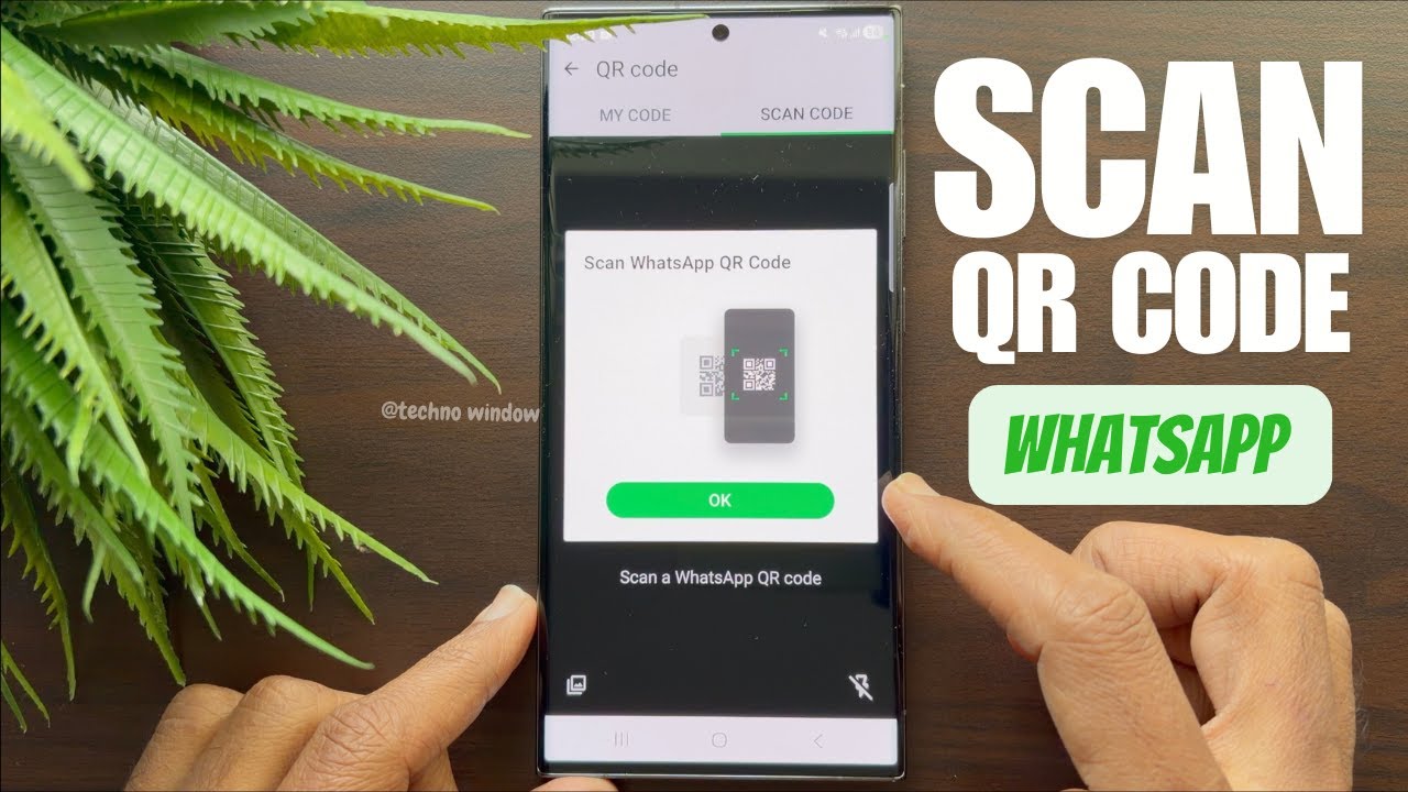 Как отсканировать QR-код в WhatsApp