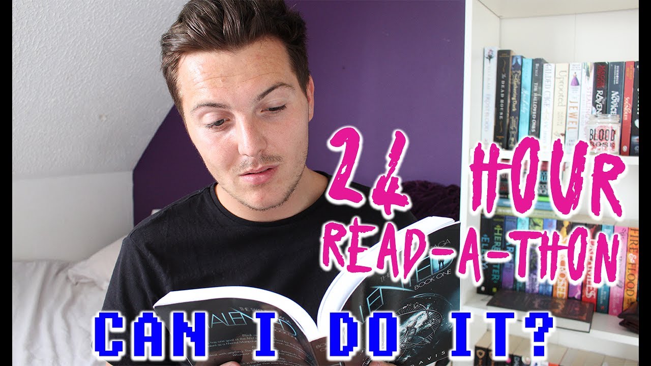 24 HOUR READ-A-THON VLOG!!