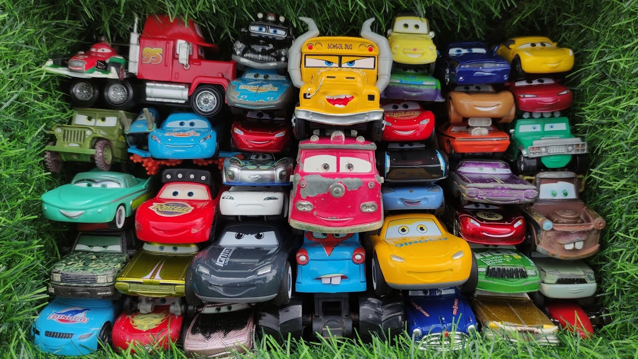 Disney Pixar Cars Unboxing Review | Lightning McQueen bubble RC Car | Monster Truck