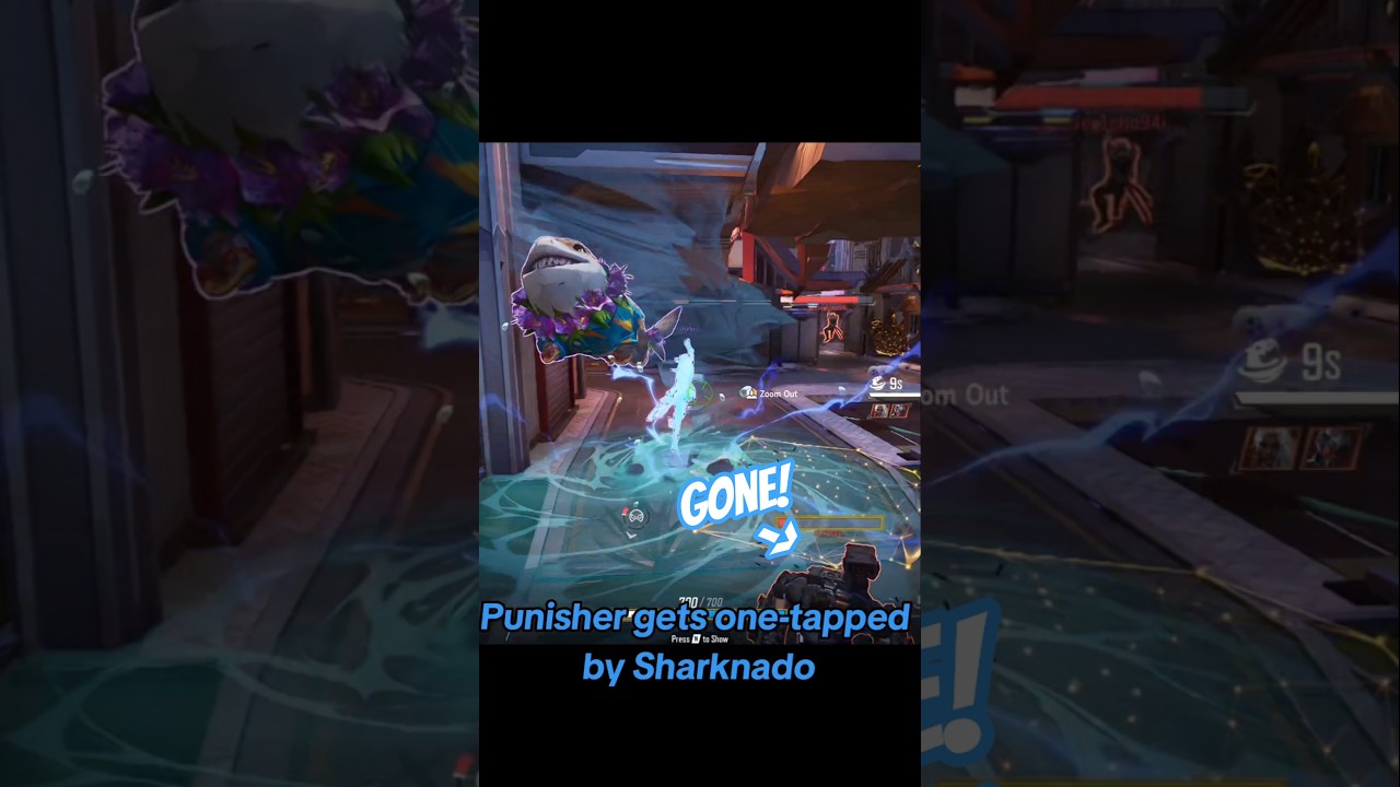 SHARKNADO QUADRA!! [Marvel Rivals] #gaming #jeffthelandshark #storm #teamup #hellfiregala #ultimate