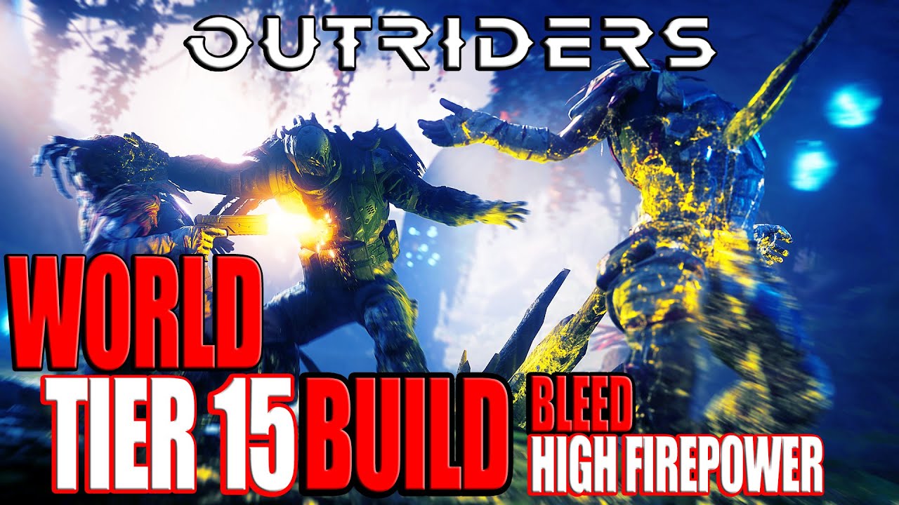 Outriders World Tier 15 Solo Best Devastator Build Guide  (Tips and Tricks)