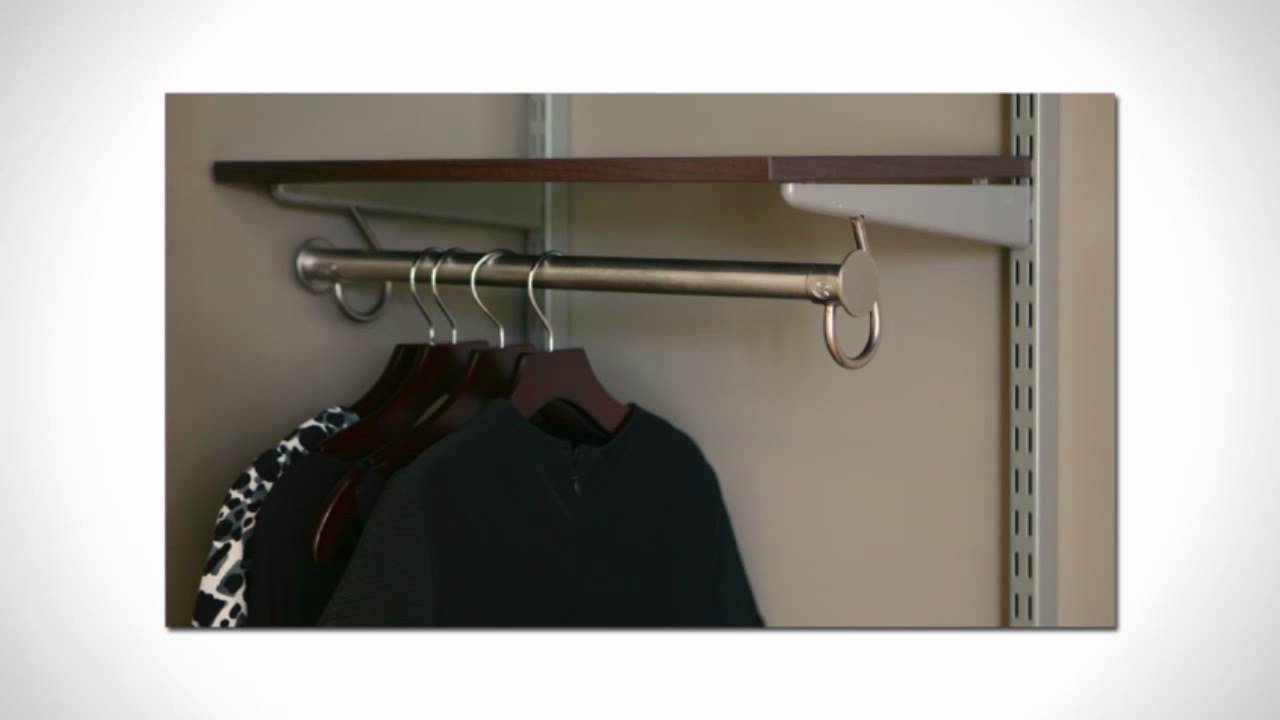 Installing Brackets | freedomRail | OrganizedLiving.com
