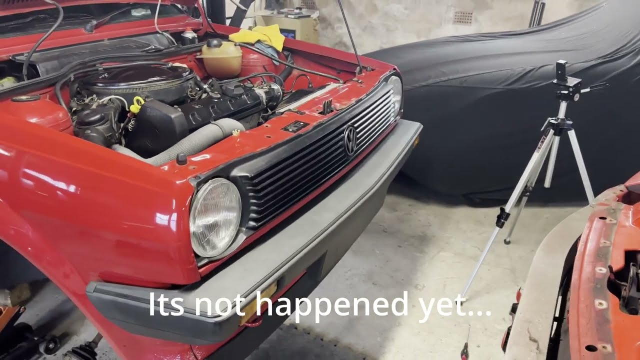 1989 VW Polo MK2 project -  Episode 6  (Reg plate fitting fail!)