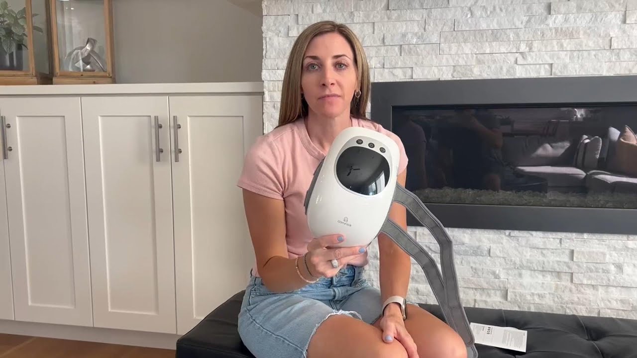 Ultimate Relief for Knee Pain! | COMFIER Cordless Knee Massager with Heat & Red Light Therapy