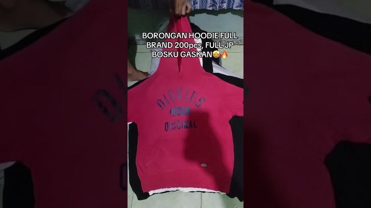 Paket Usaha Thrifting No. 954 - Hoodie Branded