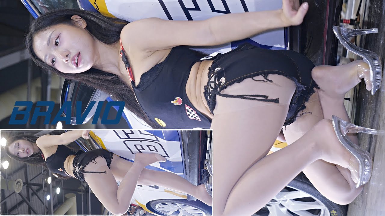 250919 Model 채솔 - BRAVIO Black costume [2025 오토살롱테크 AUTO SALON TECH] 직캠
