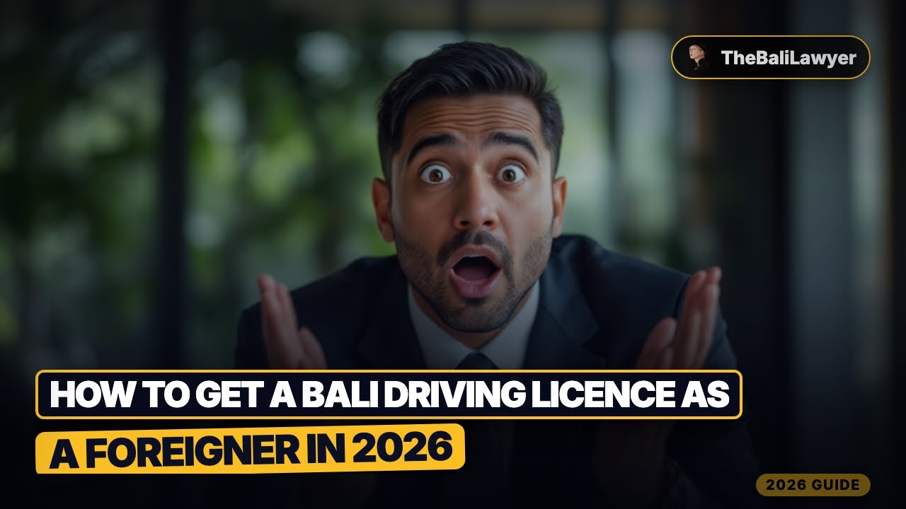 How to Get a Bali Driving Licence as a Foreigner in 2026 (Step-by-Step)