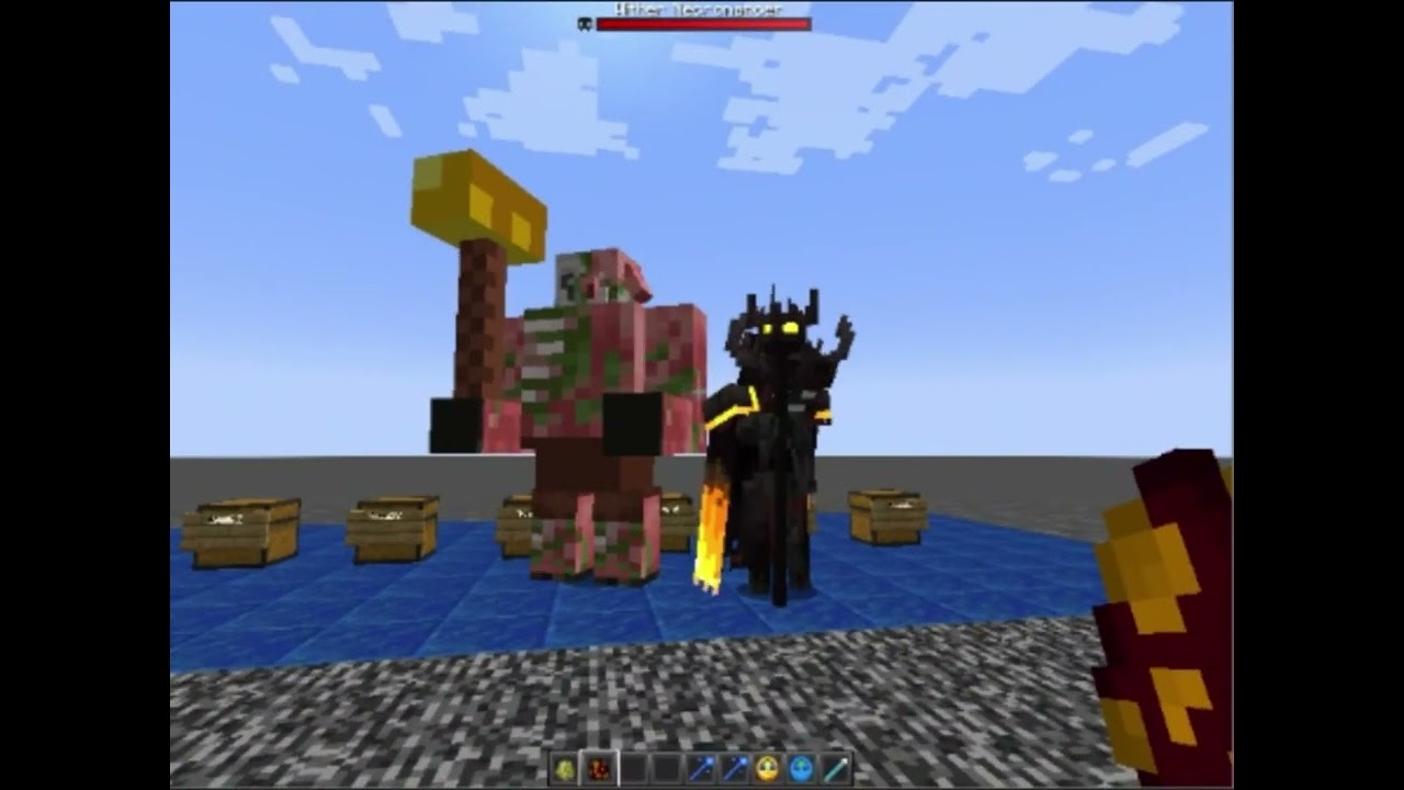 PIGLINS vs WITHER Army | Minecraft Mob Battle 1.19.2