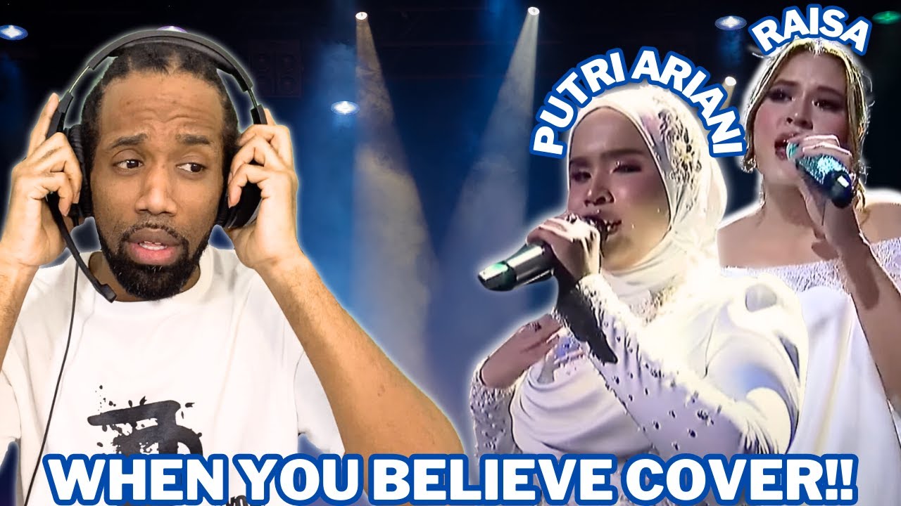 Putri Ariani X Raisa - When you Believe cover ( FINAL CUT HUT TRANSMEDIA 22) (РЕАКЦИЯ)
