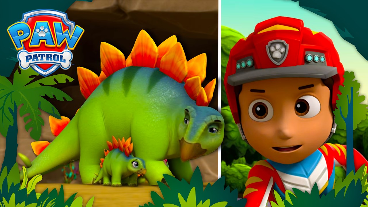 A Baby Dino Got Stuck and Needs Help! (Will the PAW Patrol Save It?) | PAW Patrol Dino Rescues 🦖