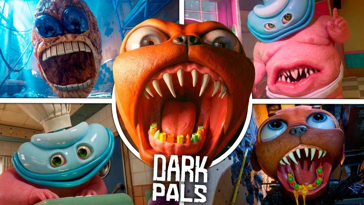 Dark Pals: Первый этаж - Все скримеры + Все боссы