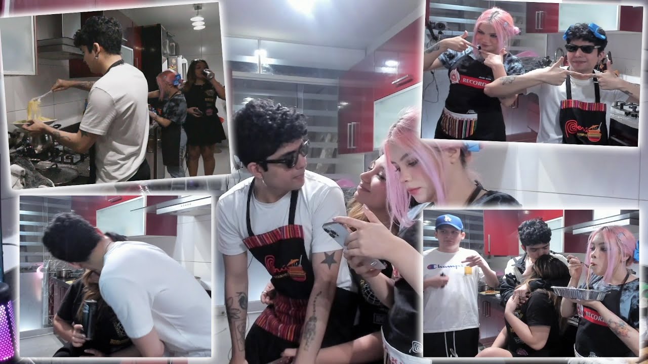 ❤️PGOD y YORKA se BESAN en STREAM de cocina 🔥 con Lucy