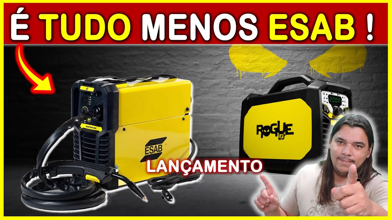 MIG BANTAM 130 ESAB  ! LANÇAMENTO !